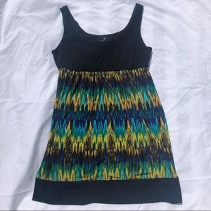 Multi-color mini dress